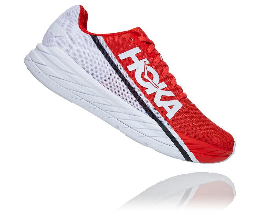 Zapatillas Running Hoka One One Mujer - Rocket X - Rojas/Blancas - EKL428730